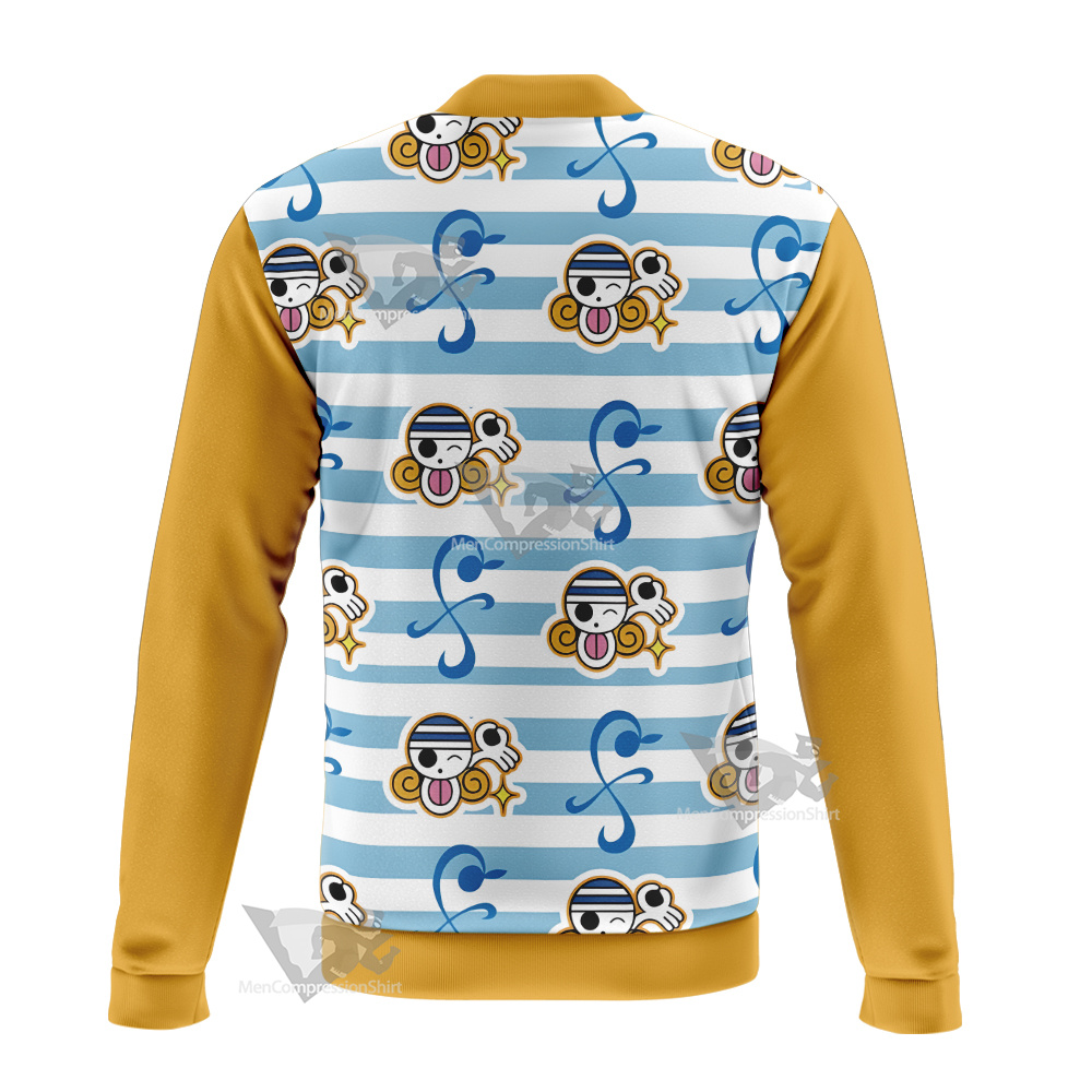Nami Skull Blue Bomber Jacket