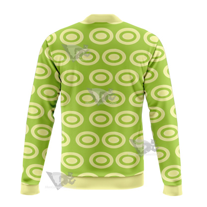 Nami Stampede Green Bomber Jacket