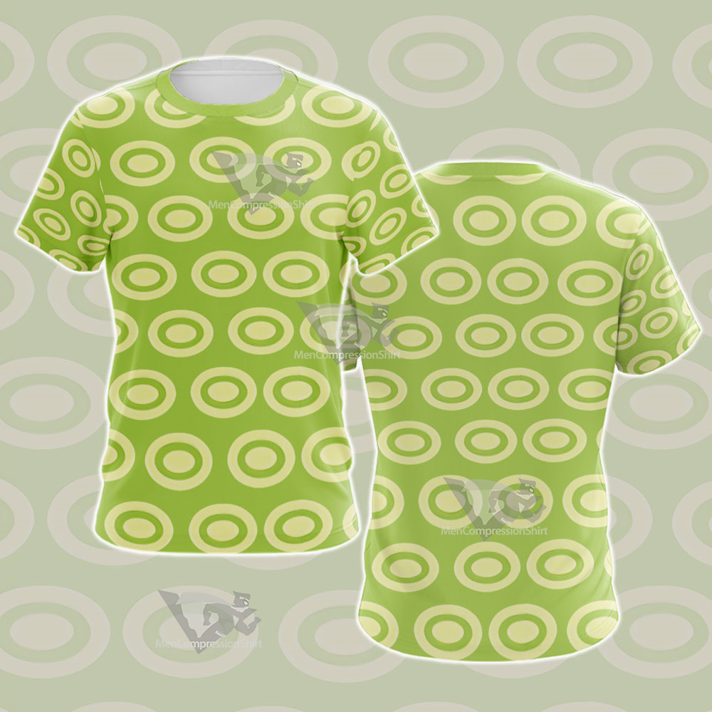 Nami Stampede Green Cosplay T-Shirt