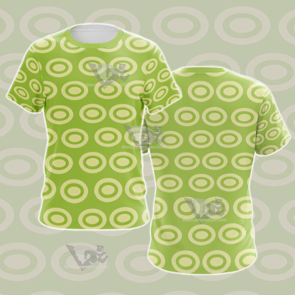 Nami Stampede Green Cosplay T-Shirt