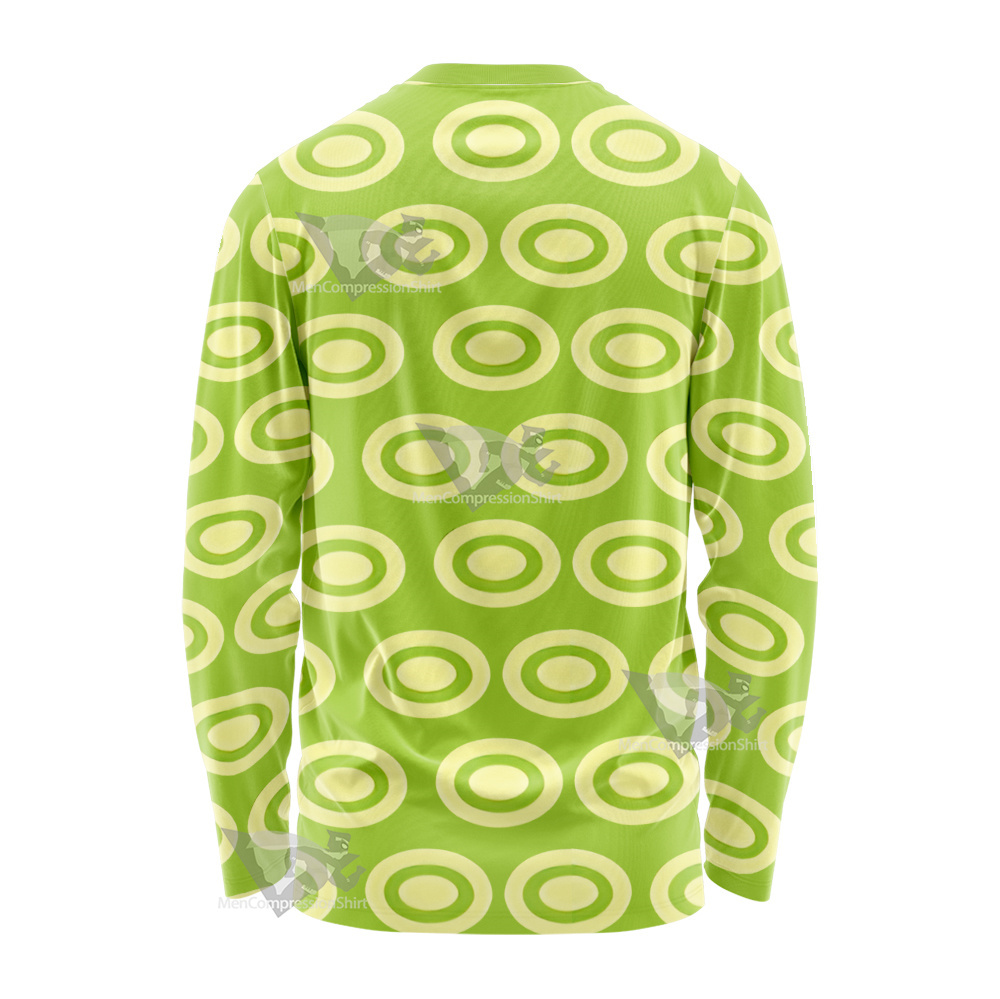 Nami Stampede Green Long Sleeve Shirt