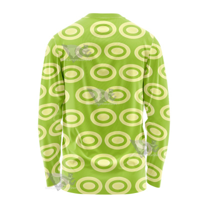 Nami Stampede Green Long Sleeve Shirt
