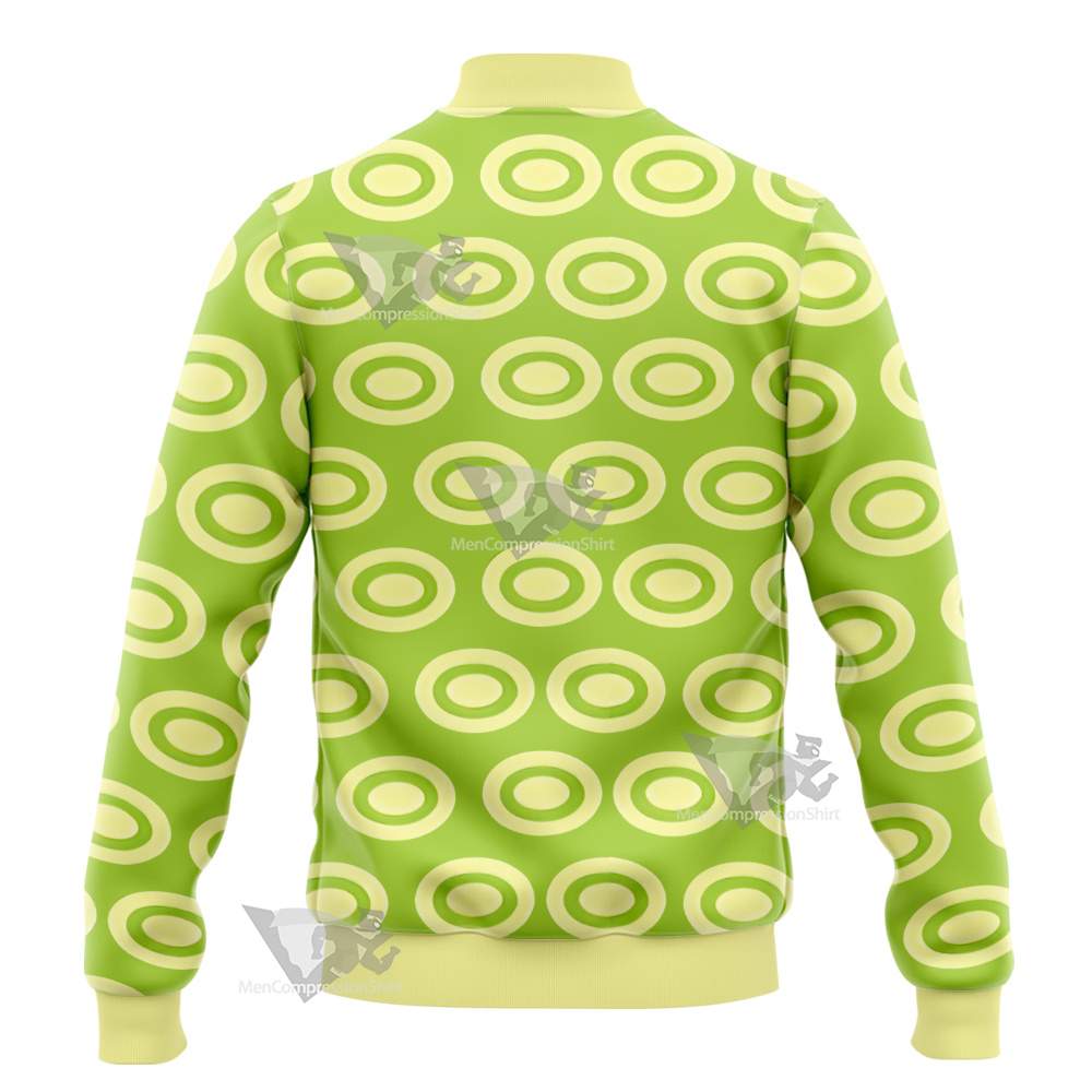 Nami Stampede Green Varsity Jacket