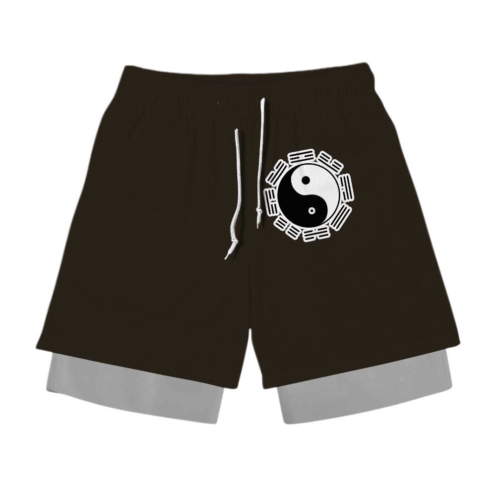 Neji Hyuga Anime Compression Gym Shorts