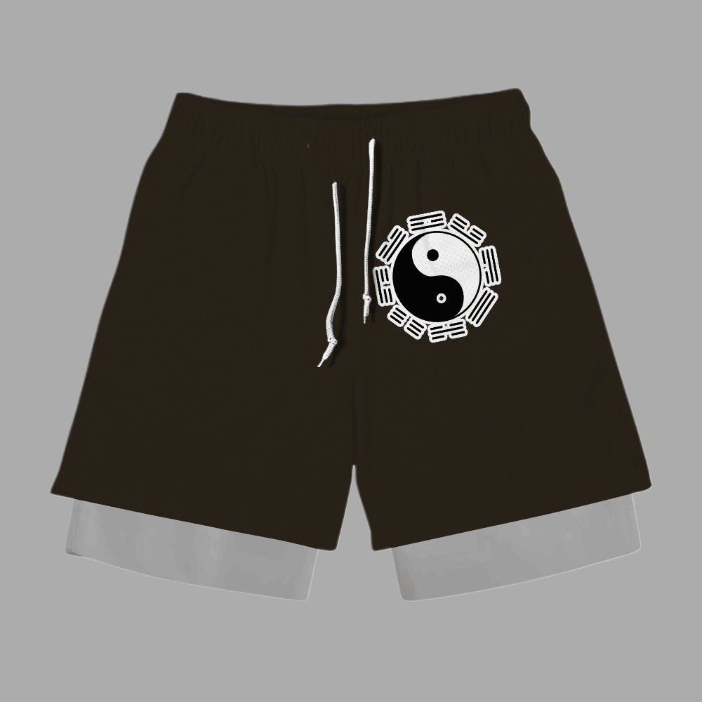 Neji Hyuga Anime Compression Gym Shorts