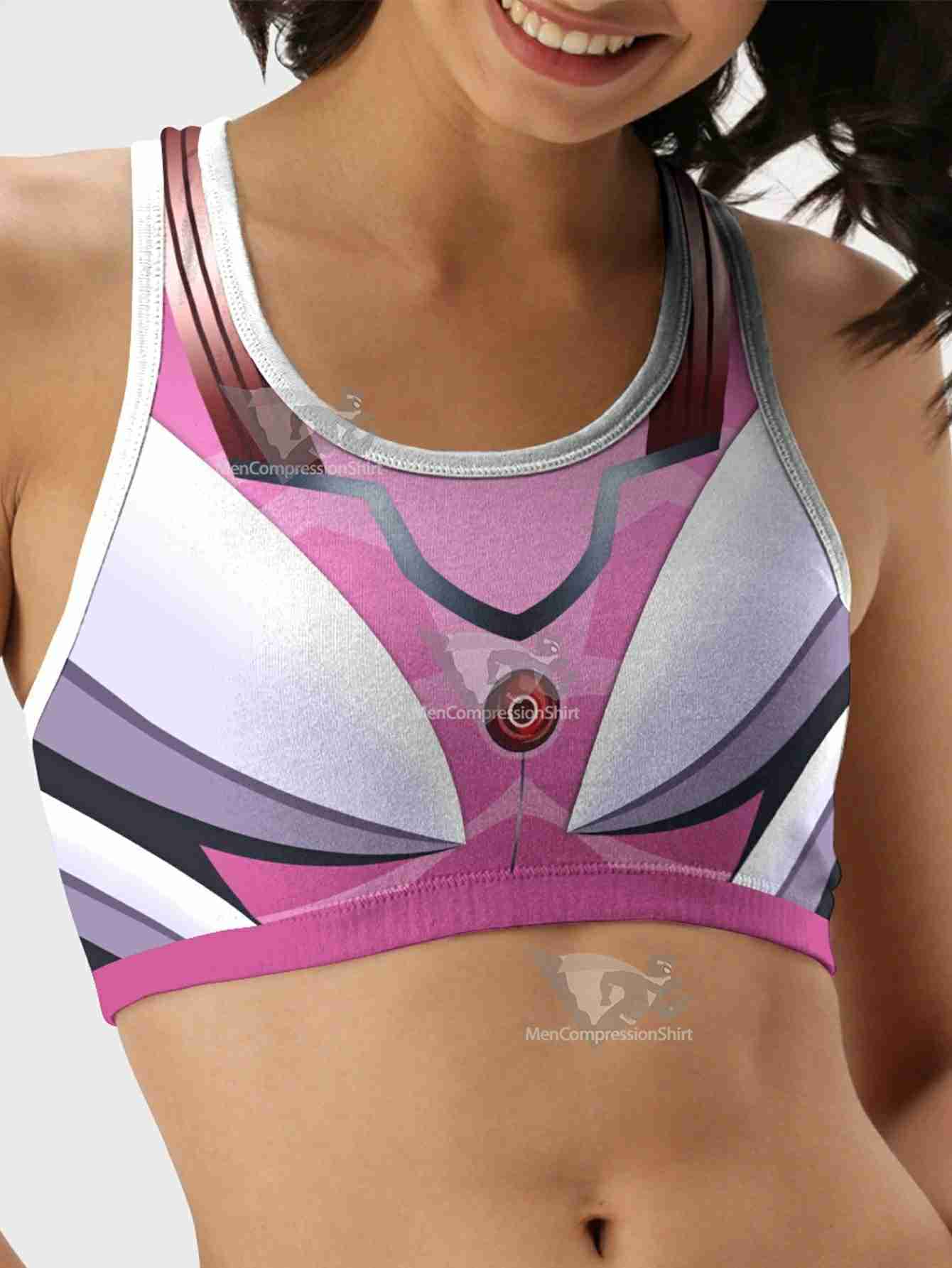 Neon Genesis Mari Women Compression Active Wear Set
