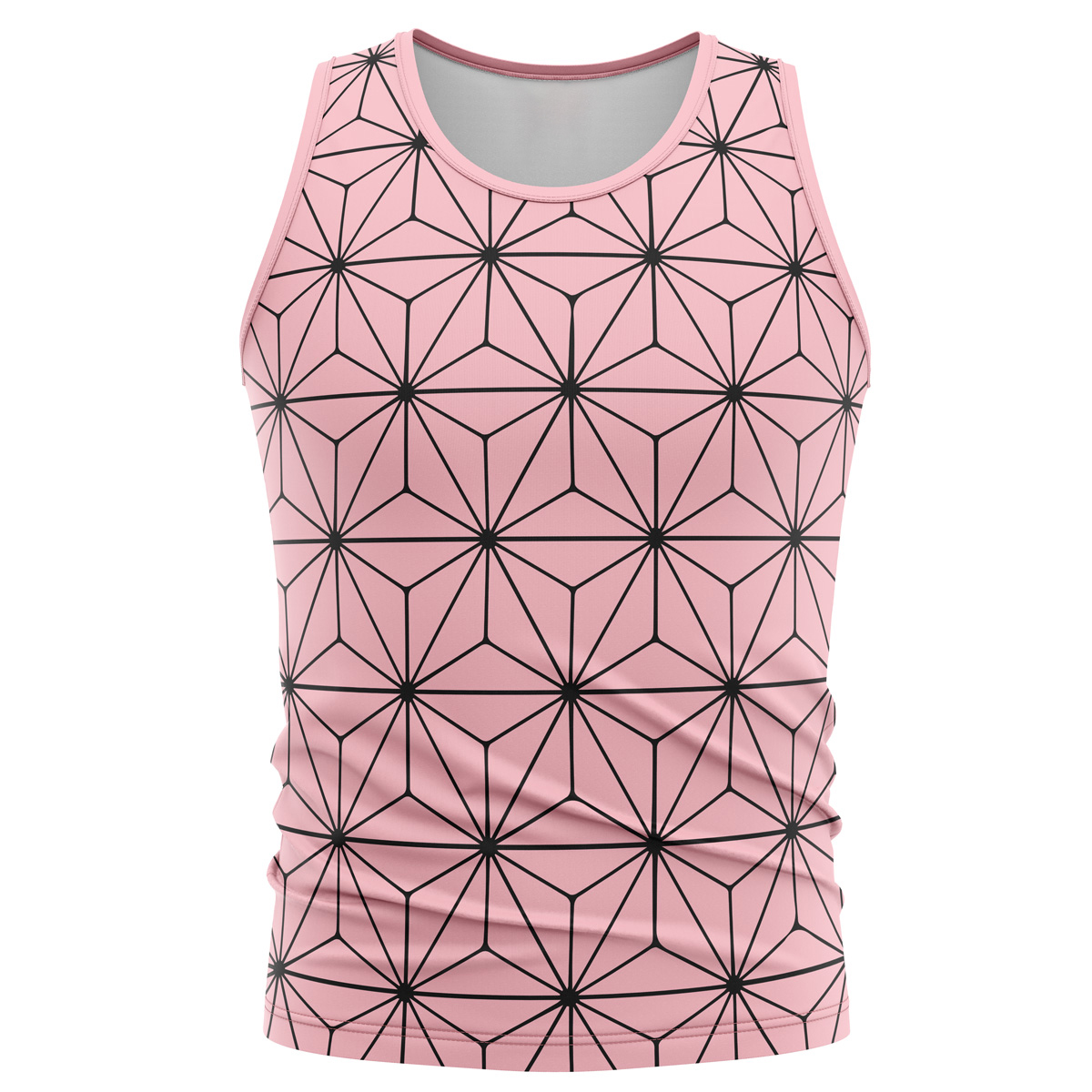 Nezuko Kamado Demon Slayer Sleeveless Compression Shirt