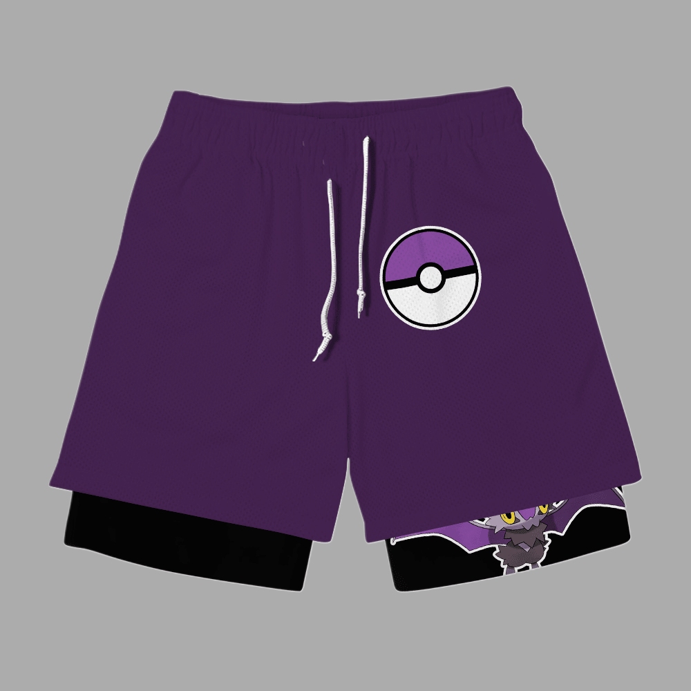 Noibat Anime Compression Gym Shorts