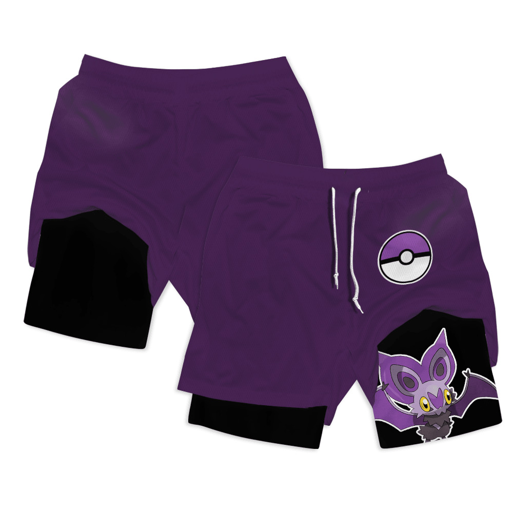 Noibat Anime Compression Gym Shorts