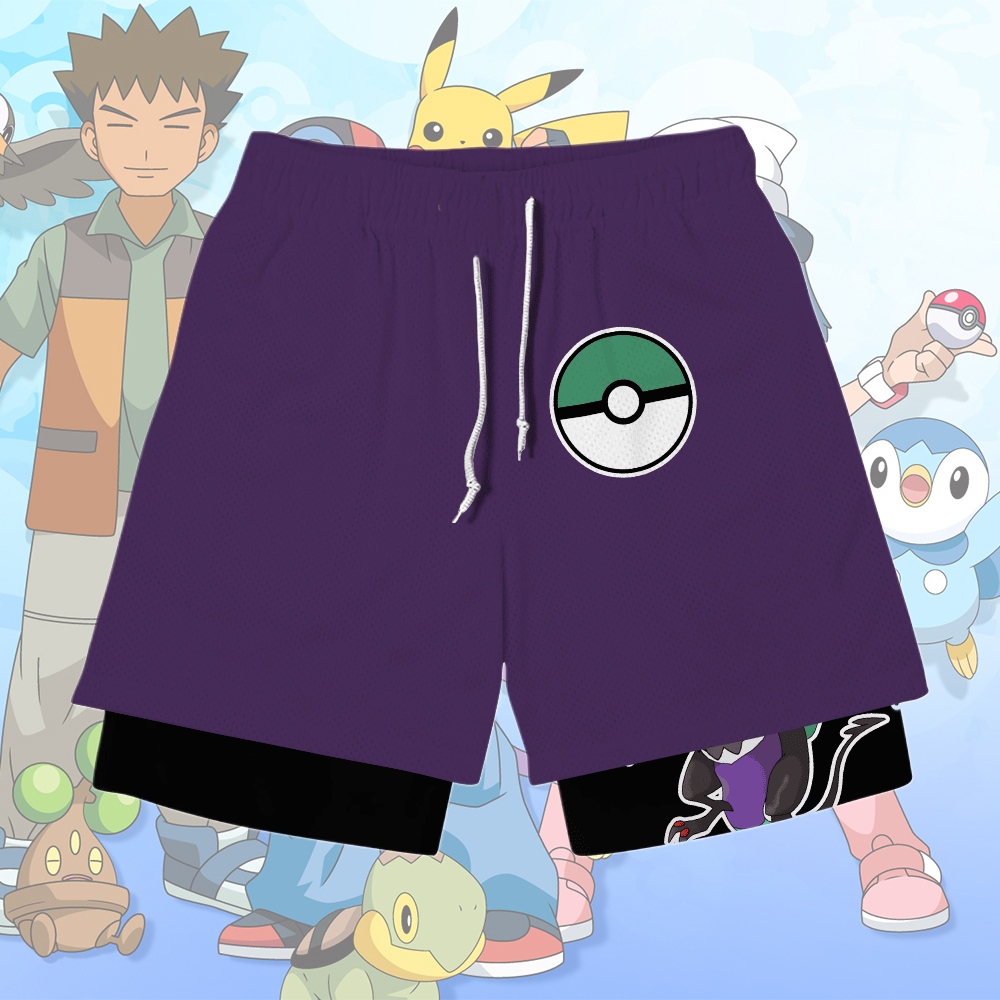 Noivern Anime Compression Gym Shorts