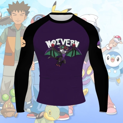 Noivern Men Long Sleeve Compression Shirt