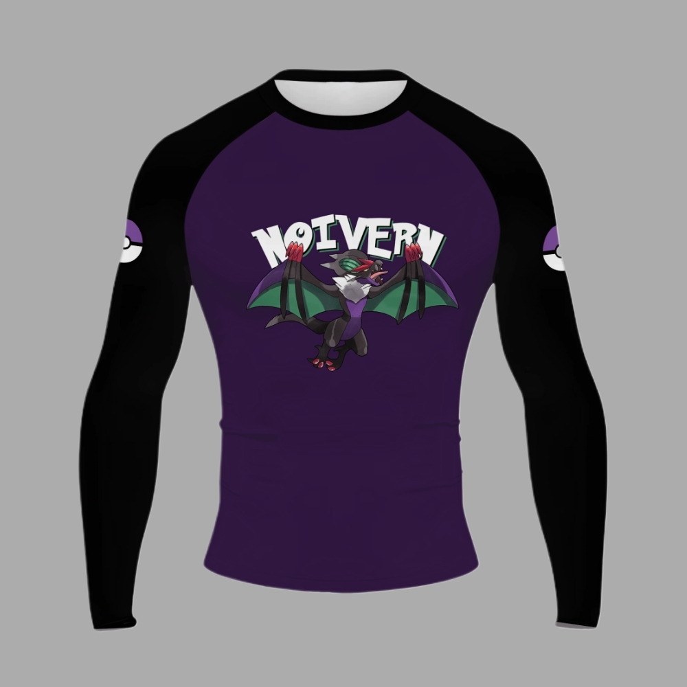 Noivern Men Long Sleeve Compression Shirt