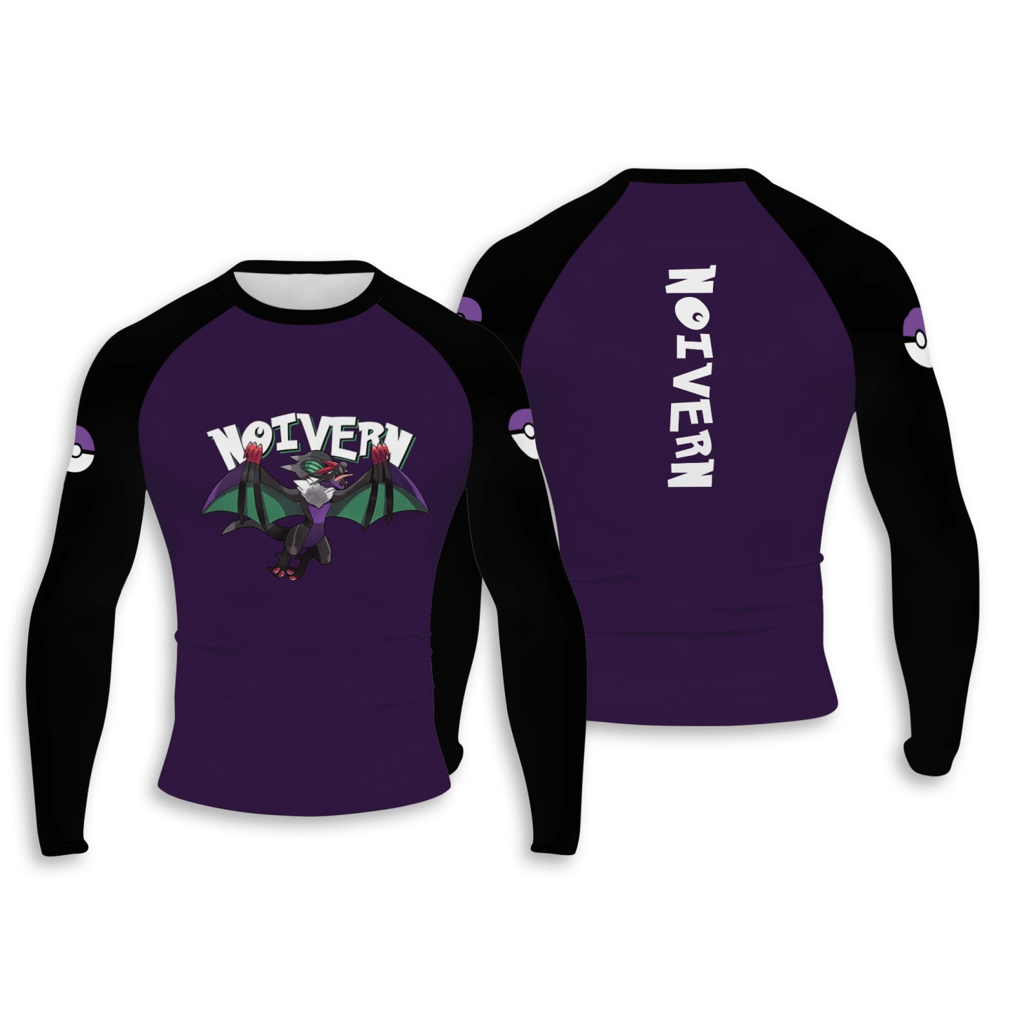 Noivern Men Long Sleeve Compression Shirt
