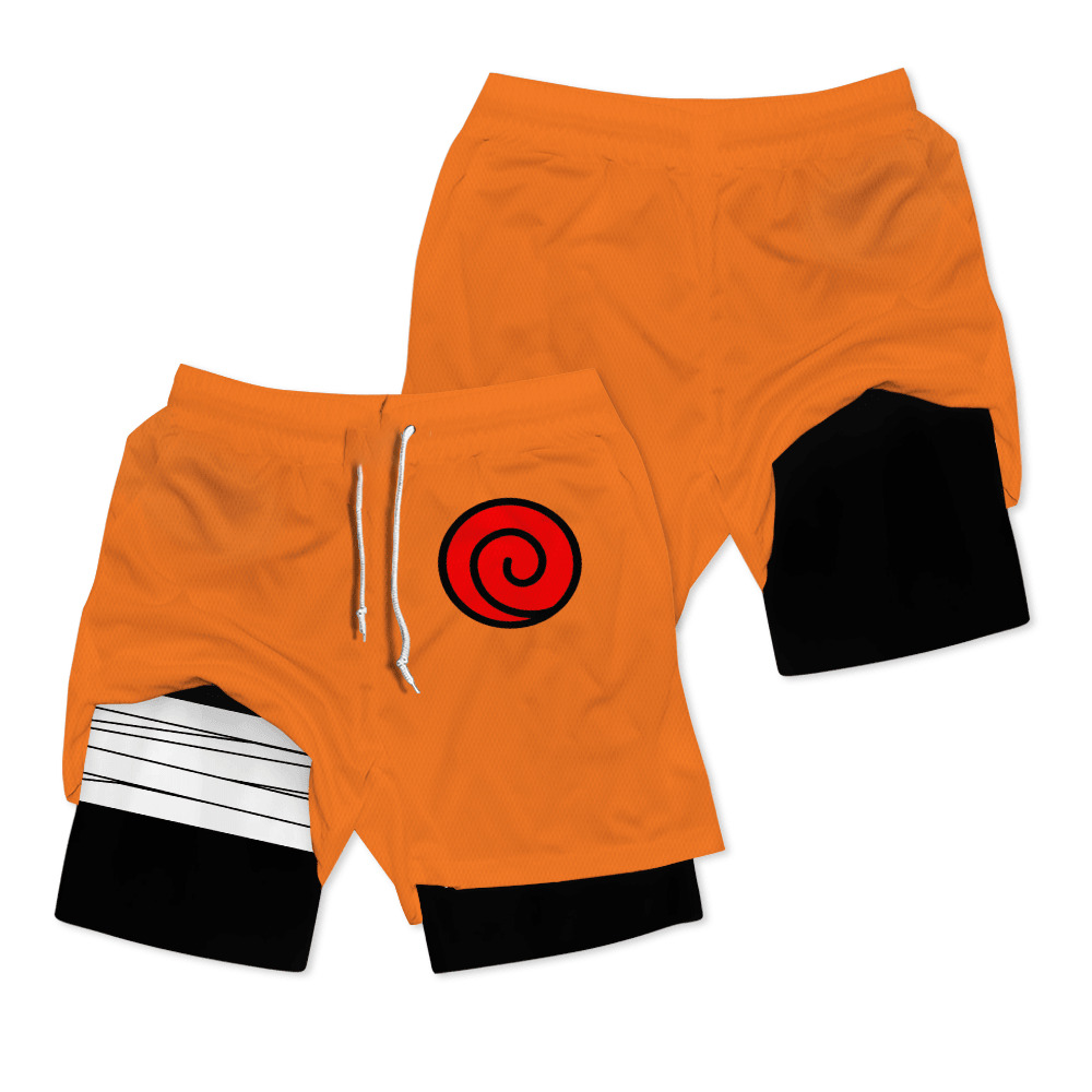 Nrt Uzumaki Anime Compression Gym Shorts