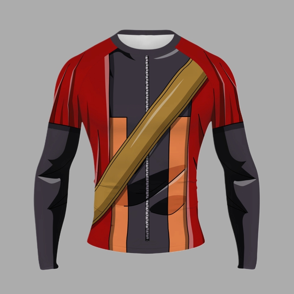 Nrt Uzumaki Sage Men Long Sleeve Compression Shirt