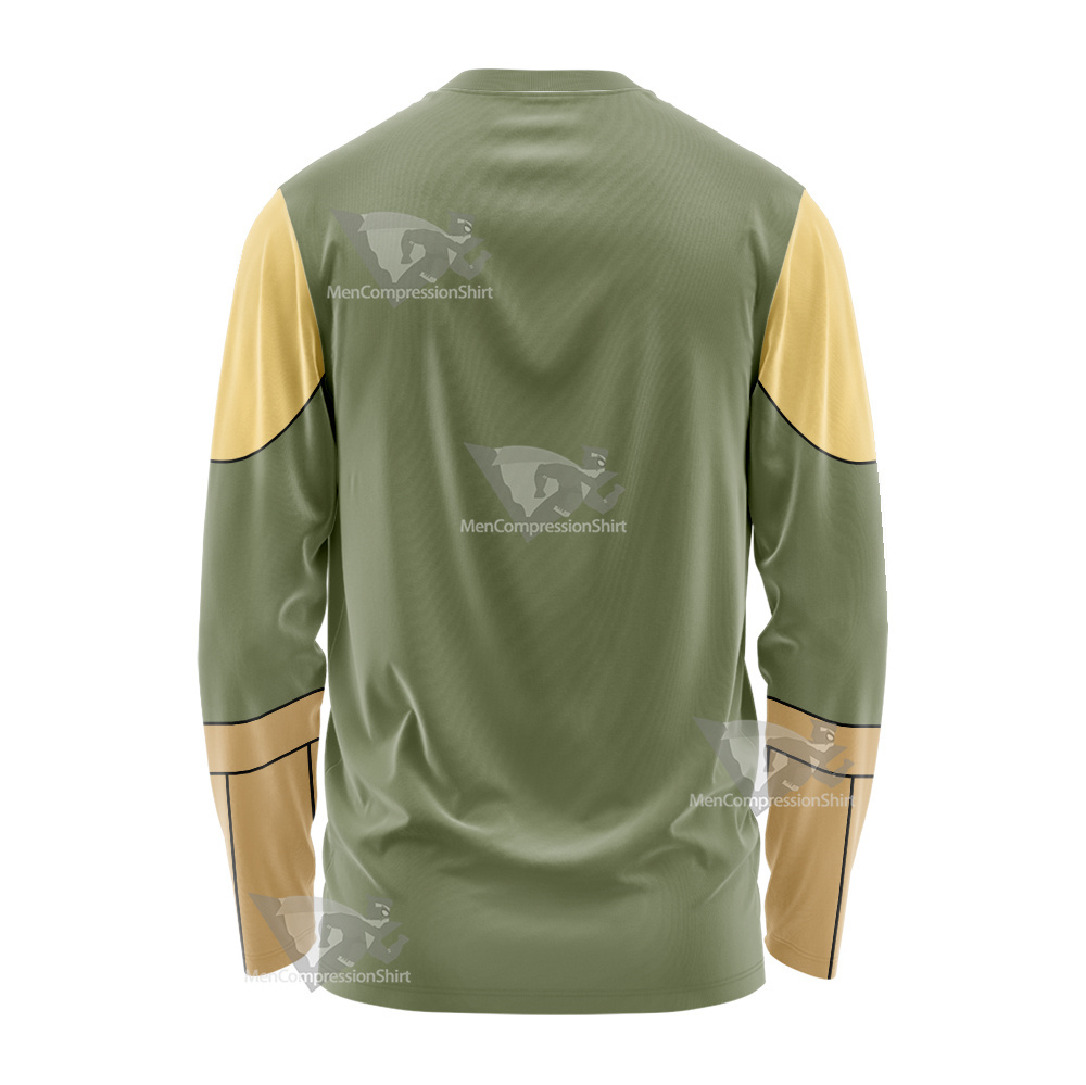 Oban Star Racers Eva Wei Green Cosplay Long Sleeve Shirt