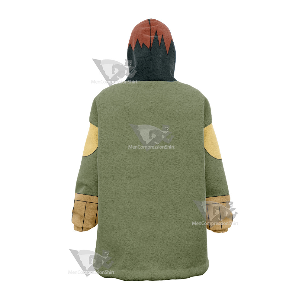 Oban Star Racers Eva Wei Green Cosplay Snug Oversized Blanket Hoodie