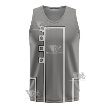 Oban Star Racers Spirit Grey Cosplay Basketball Jersey