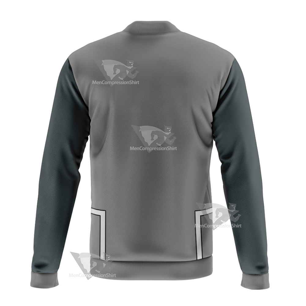 Oban Star Racers Spirit Grey Cosplay Bomber Jacket