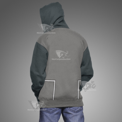 Oban Star Racers Spirit Grey Cosplay Hoodie