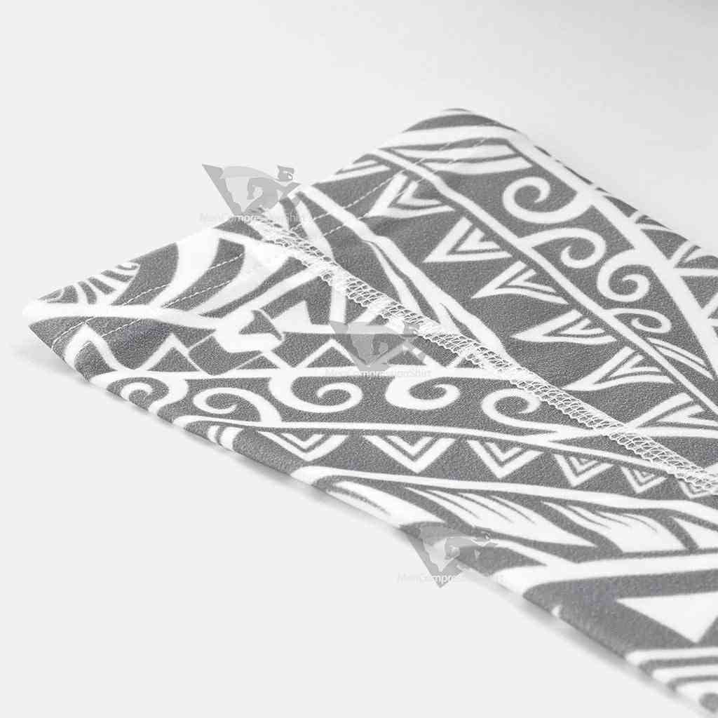 Oceanic Warrior Gray Kids Arm Sleeve