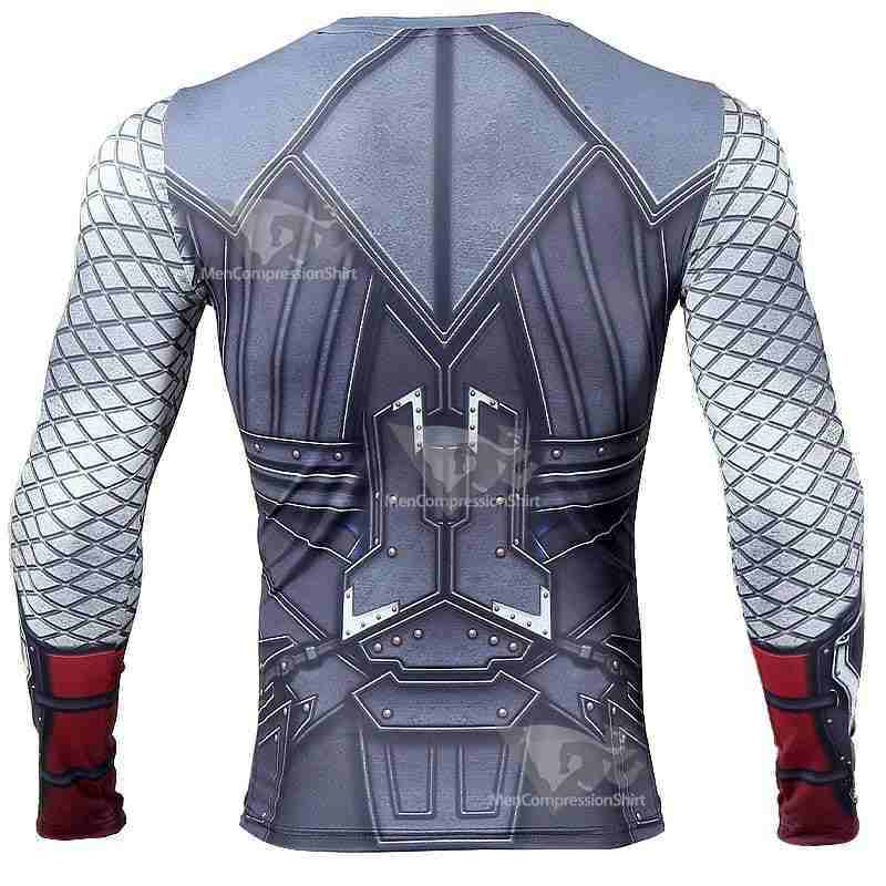 Odinson Long Sleeve Compression Shirts For Men