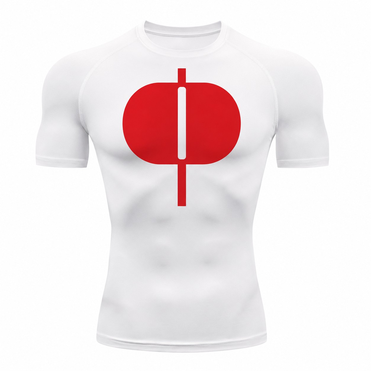 Omni Man Red Pink Short Sleeve Compression Shirt