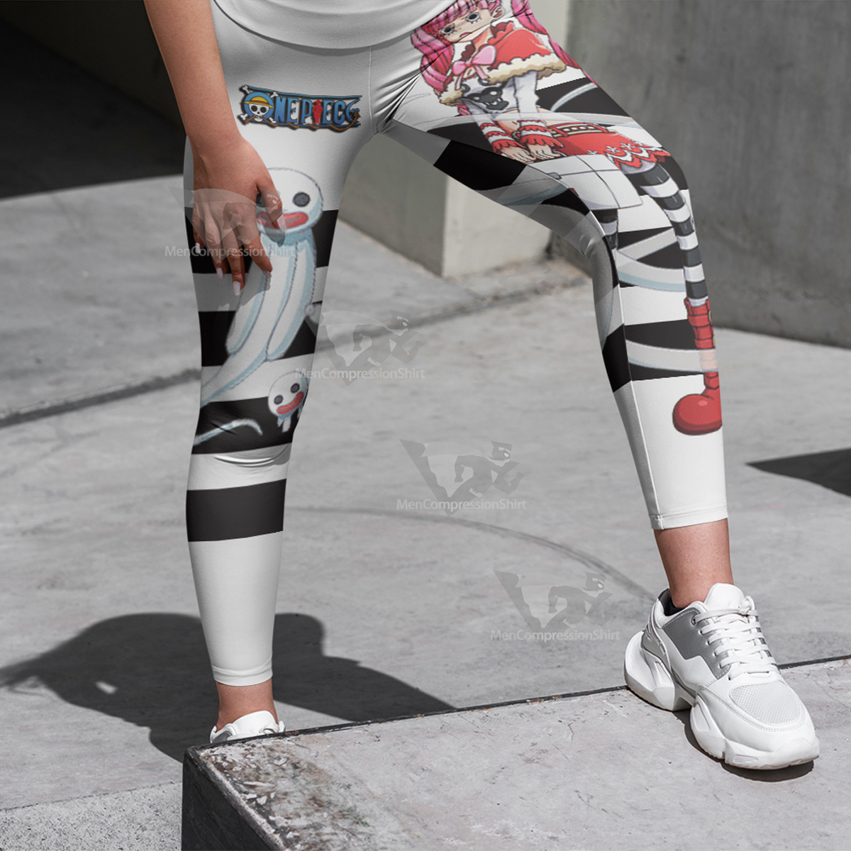 One Piece After 2y Perona White Women Leggings