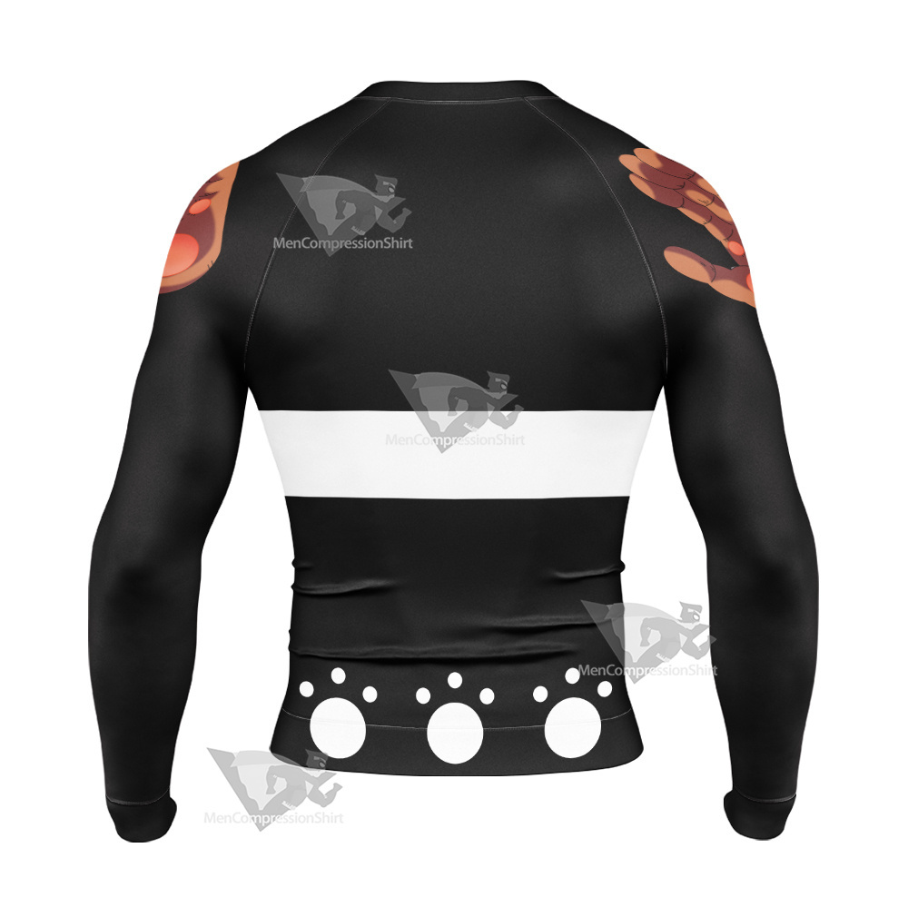 One Piece Bartholomew Kuma Long Sleeve Compression Shirt
