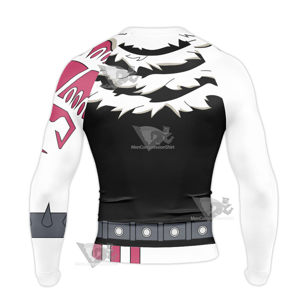 One Piece Charlotte Katakuri Cosplay Long Sleeve Compression Shirt
