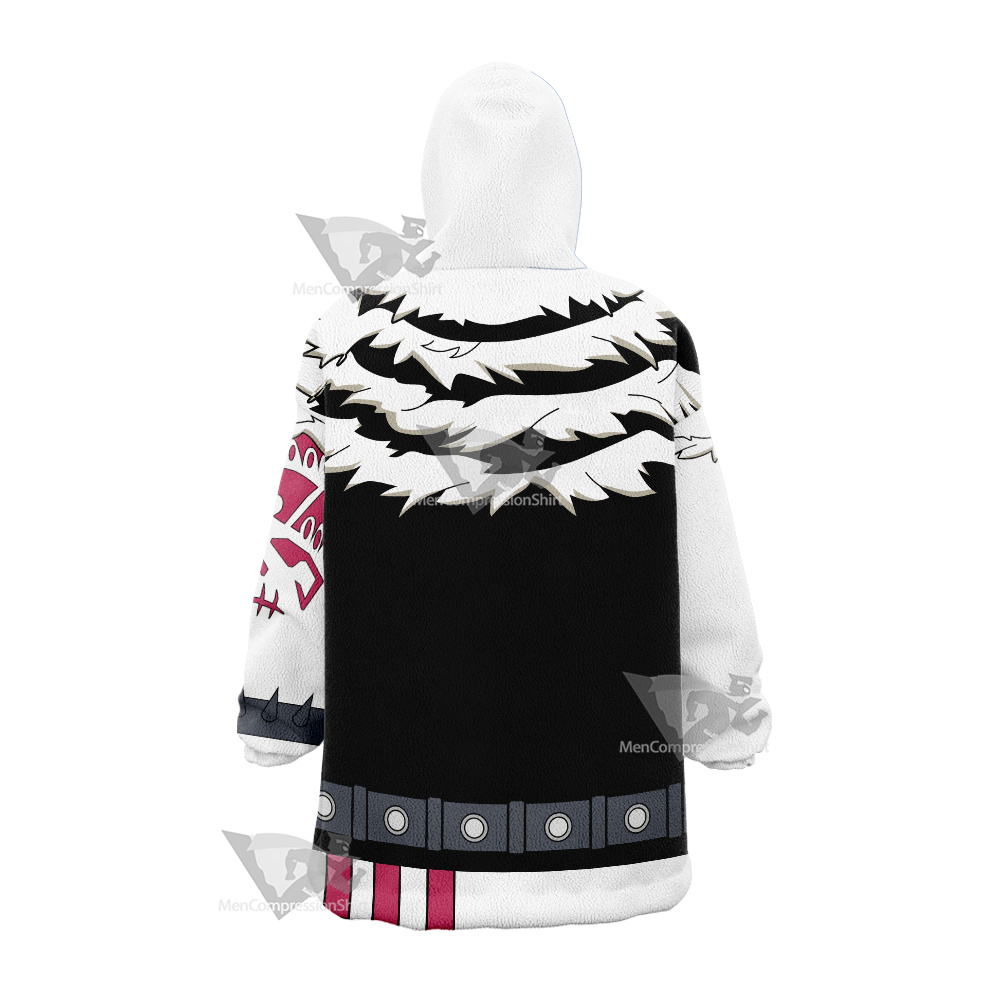 One Piece Charlotte Katakuri Cosplay Snug Oversized Blanket Hoodie