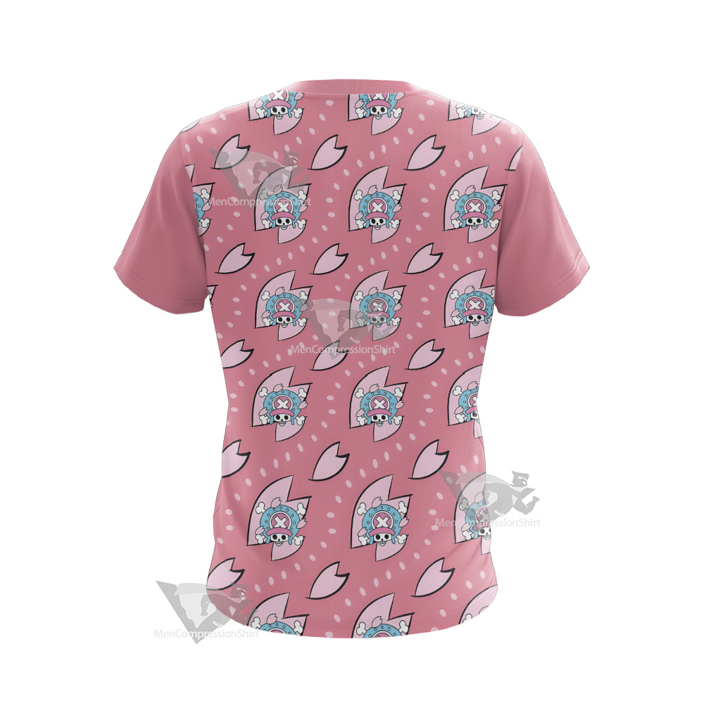 One Piece Chopper Skull Flag Cosplay T-Shirt