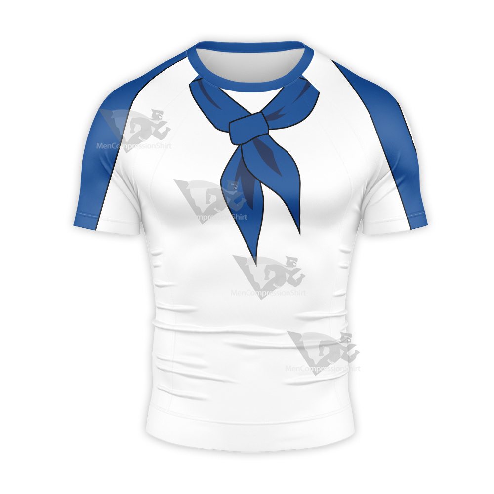 【oan】Coby over Short Sleeve T-shirt One Piece Coby Uniform Short Sleeve Compression Shirt