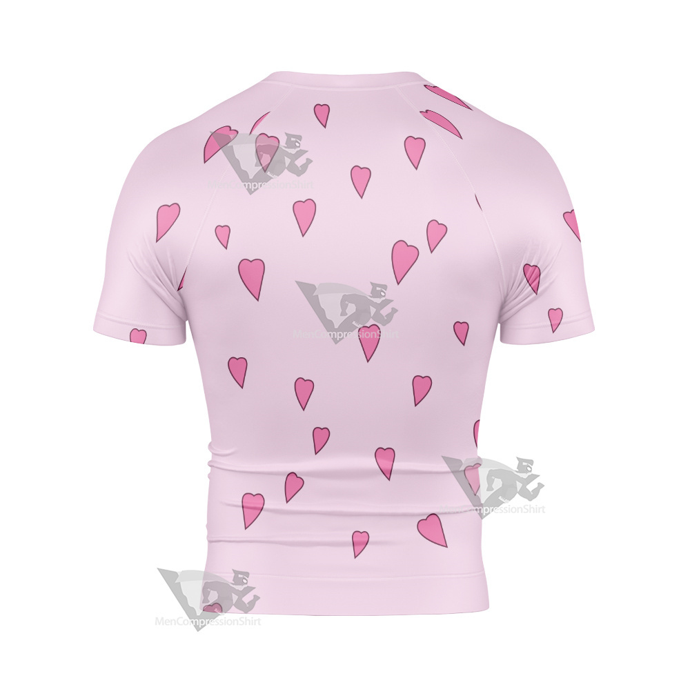 One Piece Donquixote Rosinante Short Sleeve Compression Shirt