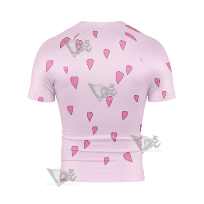 One Piece Donquixote Rosinante Short Sleeve Compression Shirt