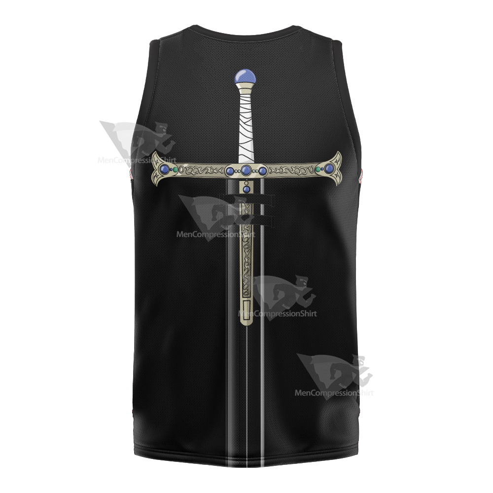 One Piece Dracule Mihawk Basketball Jersey