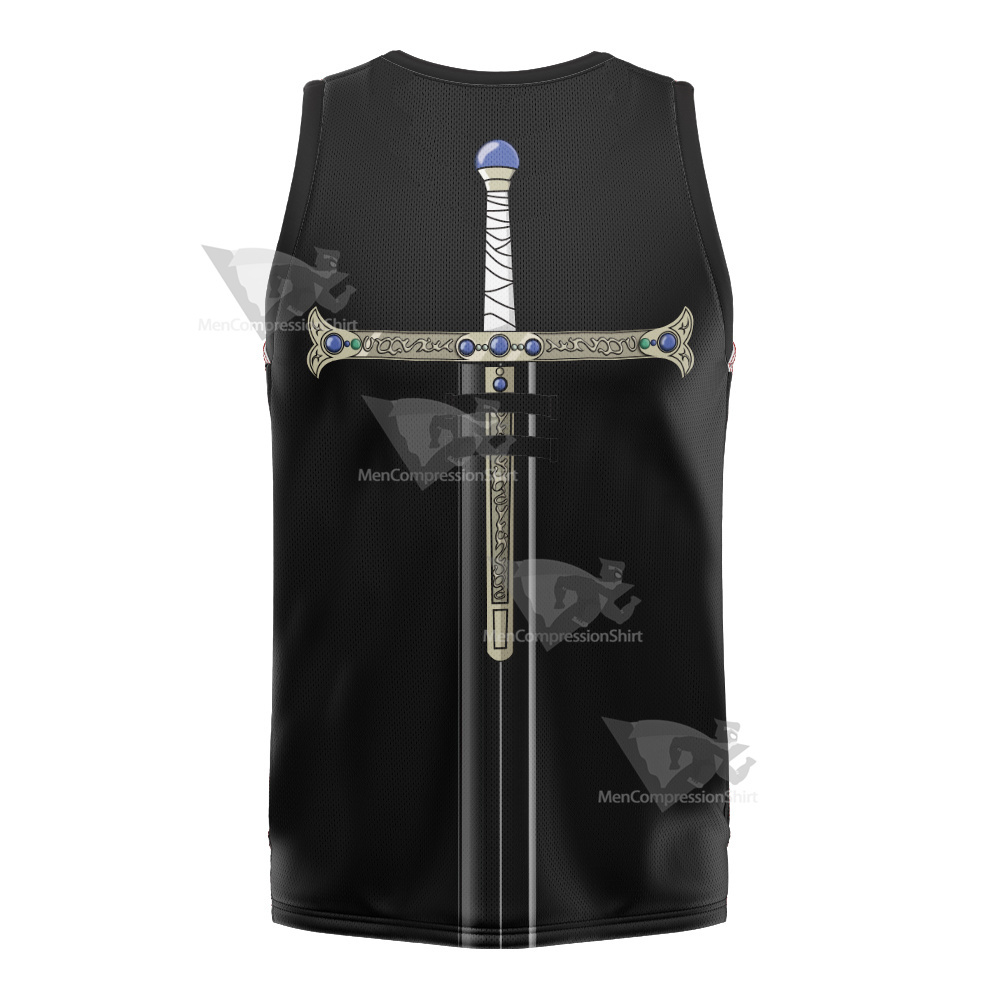 One Piece Dracule Mihawk Basketball Jersey
