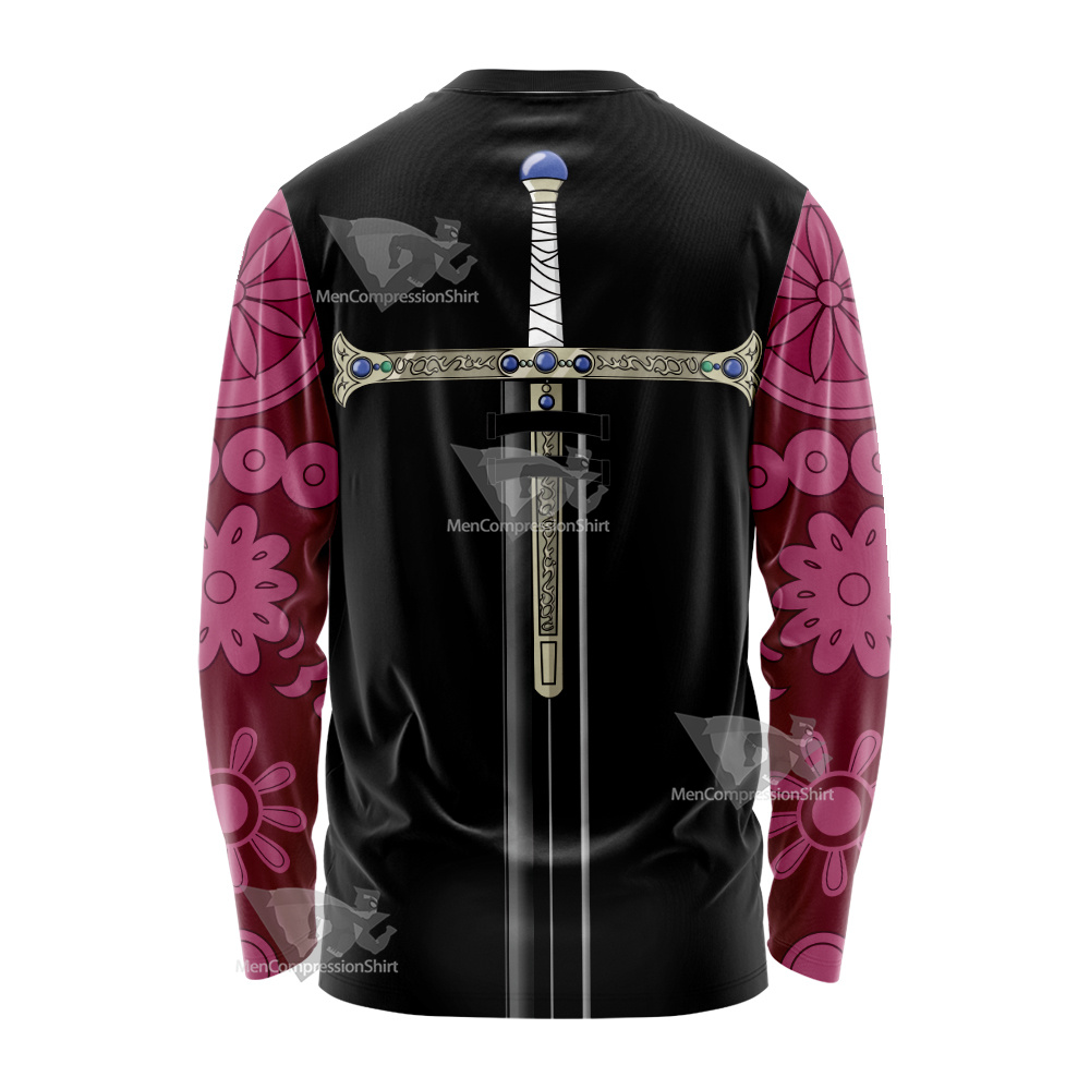 One Piece Dracule Mihawk Long Sleeve Shirt