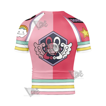 One Piece Film Red 2022 Movie Diva Uta Short Sleeve Compression Shirt