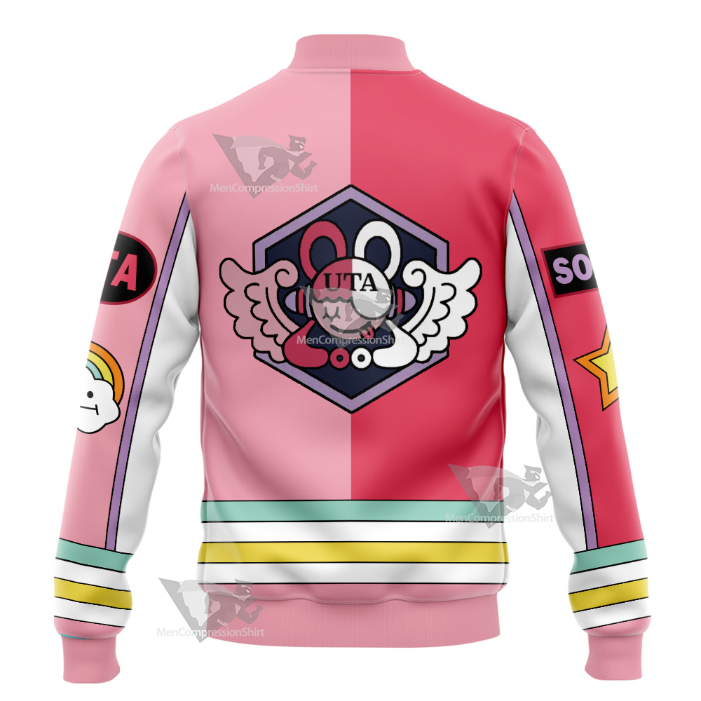 One Piece Film Red 2022 Movie Diva Uta Varsity Jacket