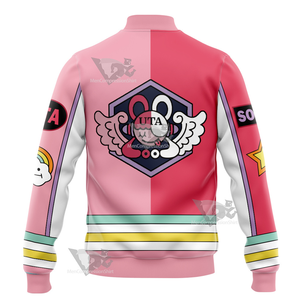 One Piece Film Red 2022 Movie Diva Uta Varsity Jacket