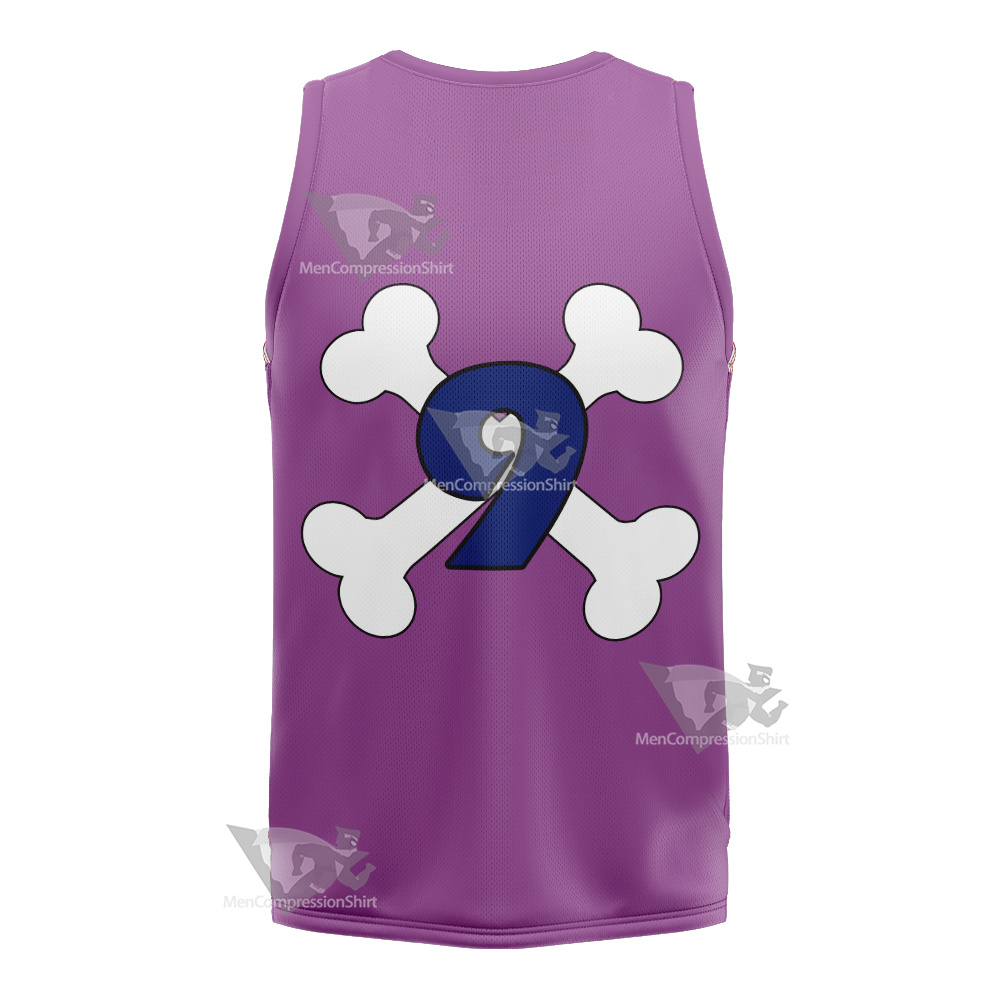 One Piece Film Red 2022 Movie Mintia Brook Basketball Jersey
