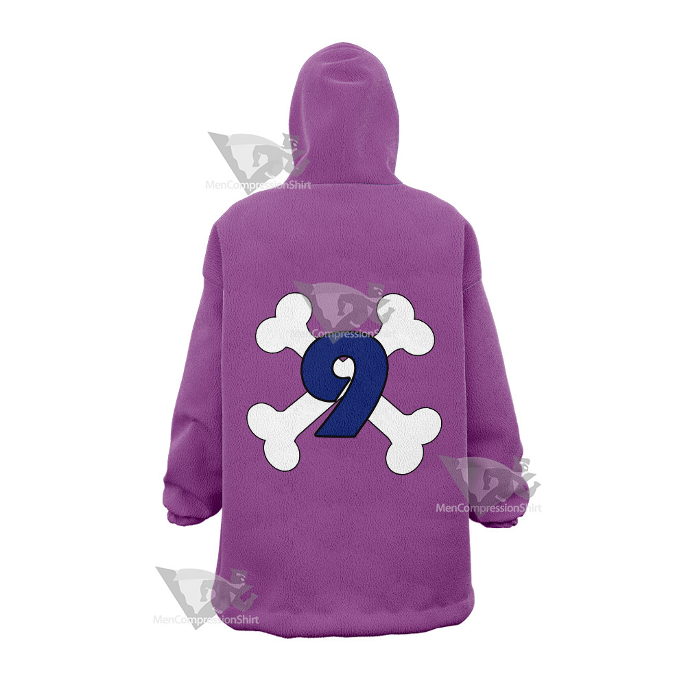One Piece Film Red 2022 Movie Mintia Brook Snug Blanket Hoodie