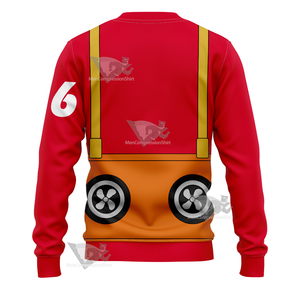 One Piece Film Red 2022 Movie Mintia Monkey D Luffy Sweatshirt