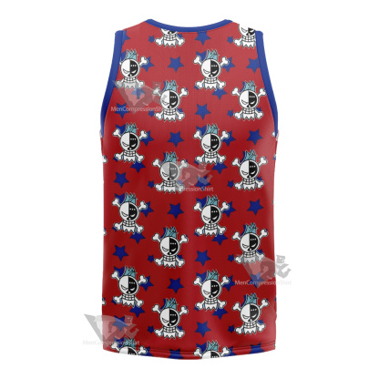 One Piece Franky Skull Flag Basketball Jersey