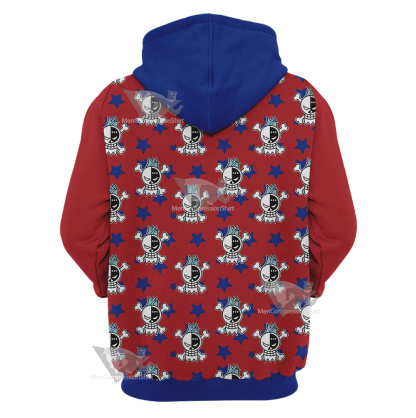 One Piece Franky Skull Flag Cosplay Hoodie