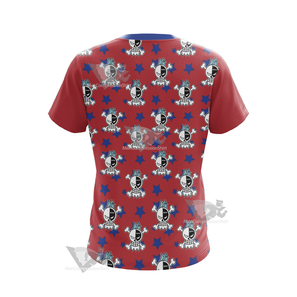 One Piece Franky Skull Flag Cosplay T-Shirt
