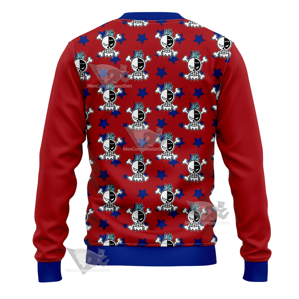 One Piece Franky Skull Flag Sweatshirt