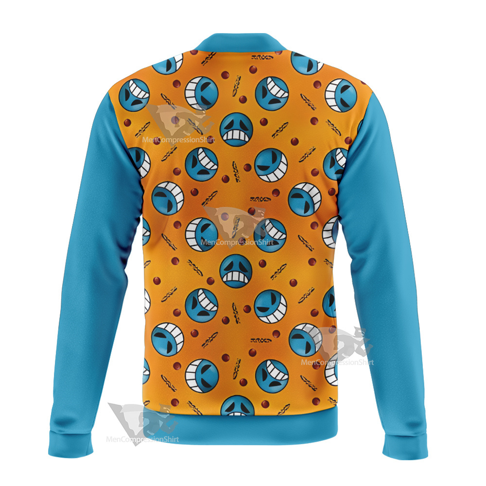 One Piece Inspired Pirate Firefist Bomber Jacket