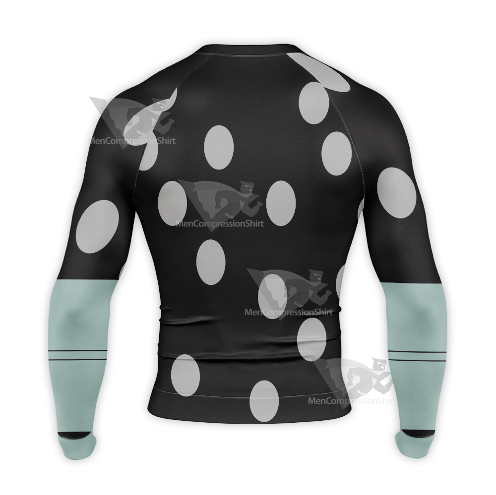 One Piece Killer Black Sult Long Sleeve Compression Shirt